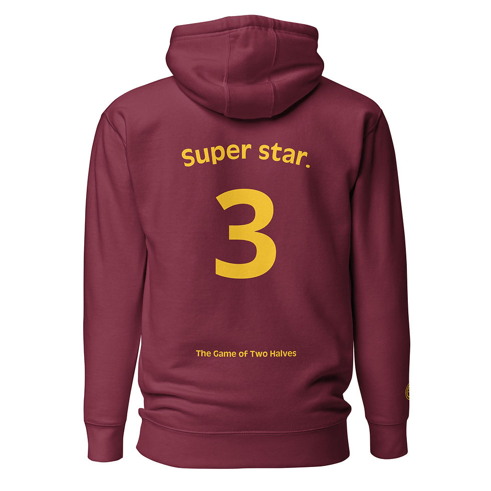 Thumbnail: THE GAME OF TWO HALVES hoodie