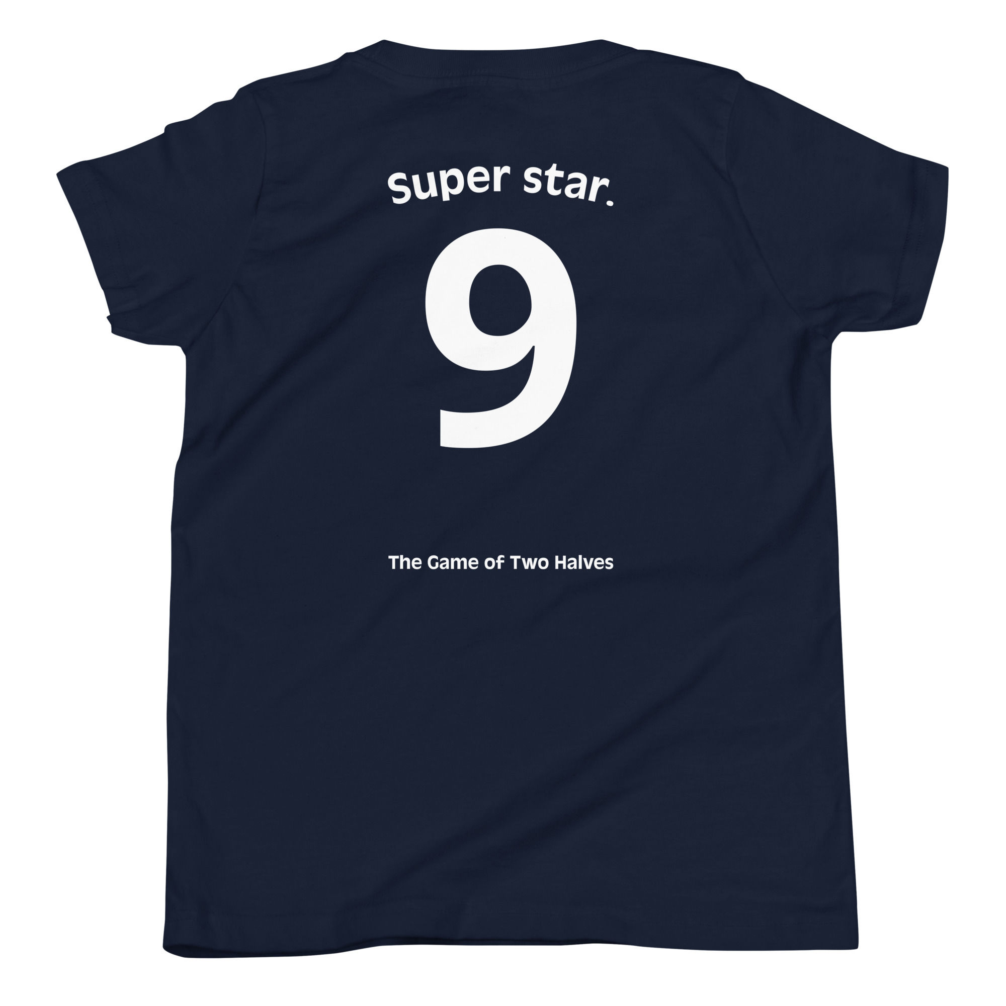 THE GAME OF TWO HALVES kids t-shirt