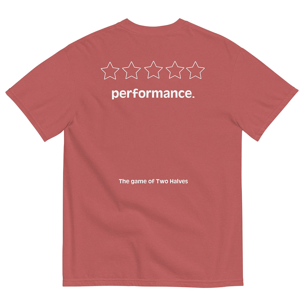 Thumbnail: THE GAME OF TWO HALVES t-shirt