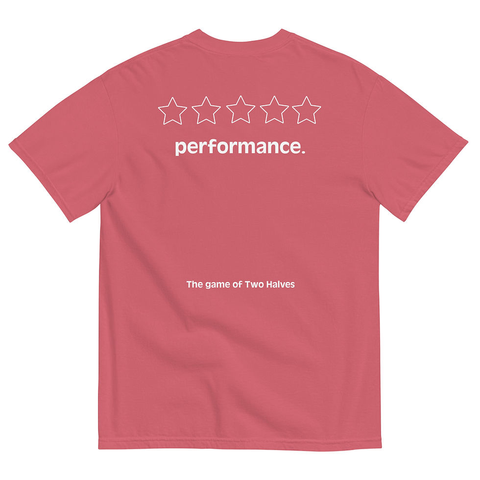 Thumbnail: THE GAME OF TWO HALVES t-shirt
