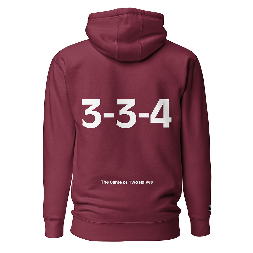 Thumbnail: THE GAME OF TWO HALVES hoodie
