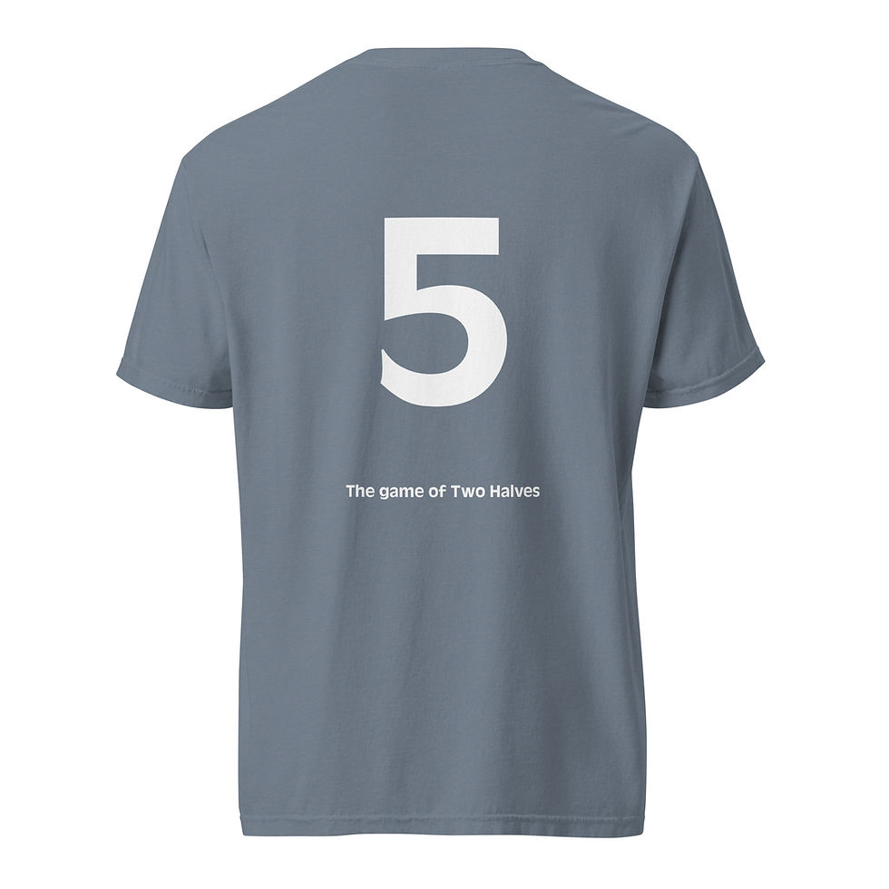 Thumbnail: Adult t-shirt - Put your own number on, no name (#5)