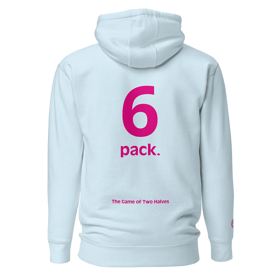 Thumbnail: Unisex Hoodie - 6 pack (#6) - pink embroidery
