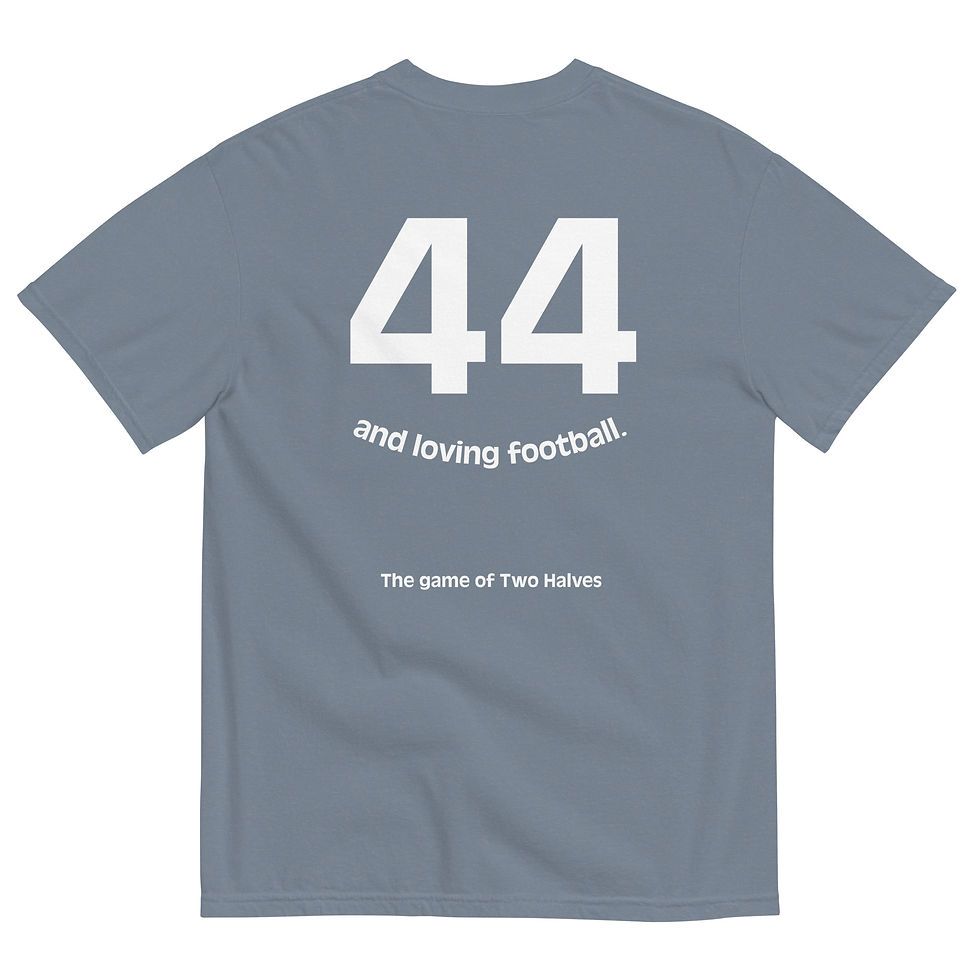Thumbnail: THE GAME OF TWO HALVES t-shirt