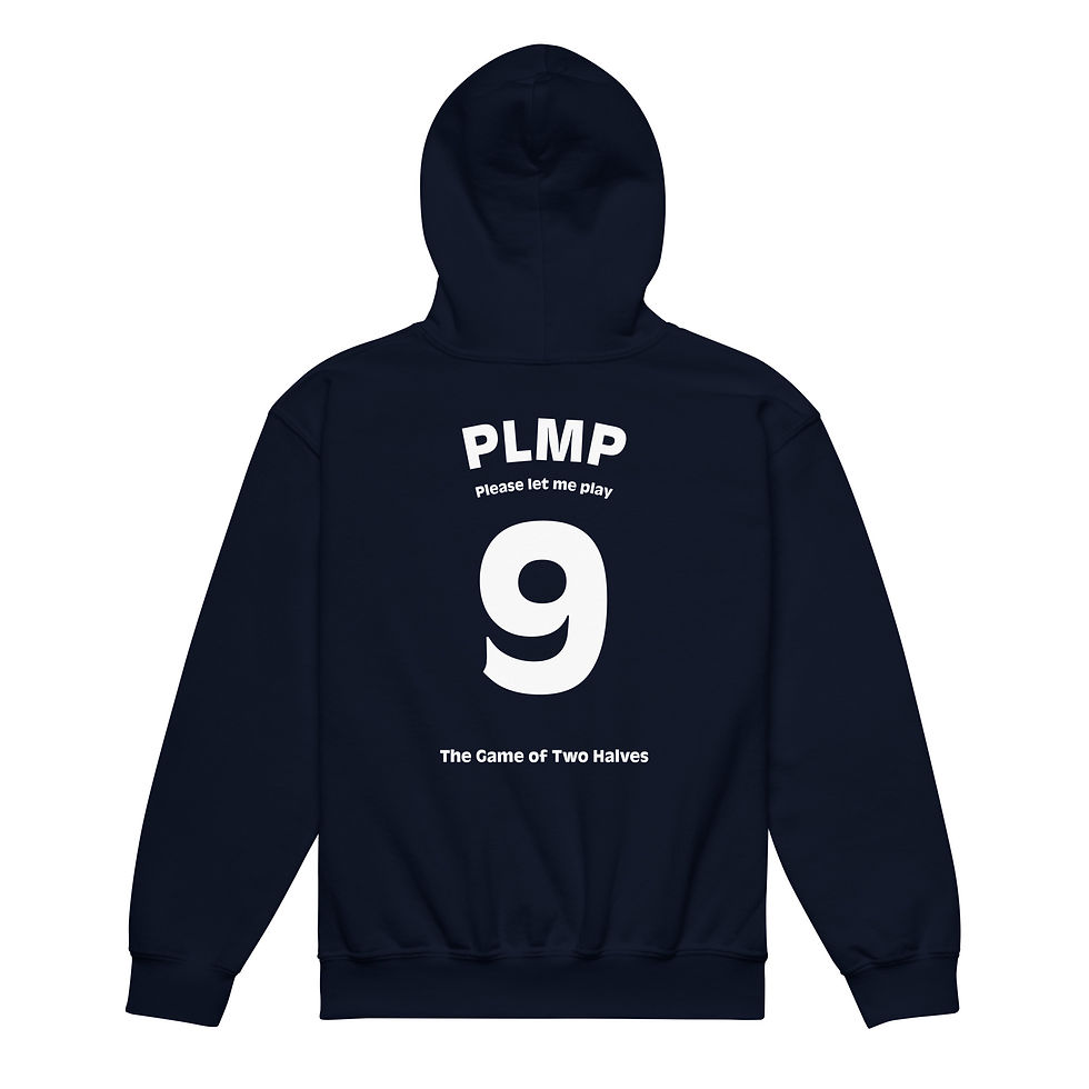 Thumbnail: Kids hoodie - PLMP (please let me play) #9