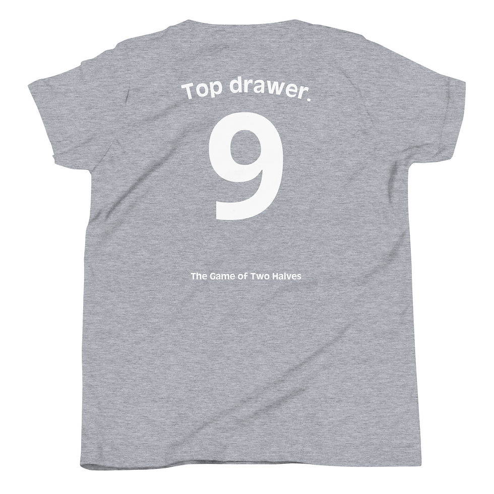 Thumbnail: THE GAME OF TWO HALVES kids t-shirt