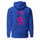 Thumbnail: Unisex Hoodie - PLMP <please let me play> (#9) - pink embroidery