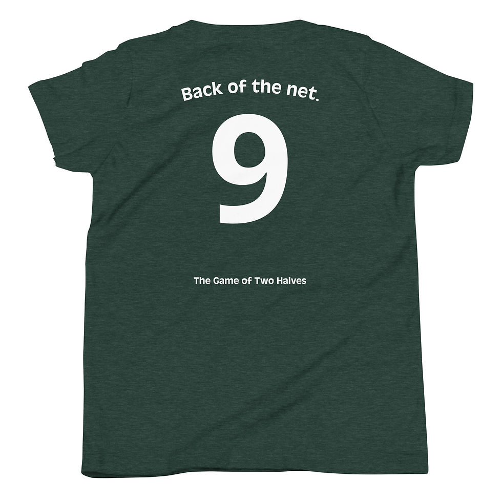 Thumbnail: THE GAME OF TWO HALVES kids t-shirt