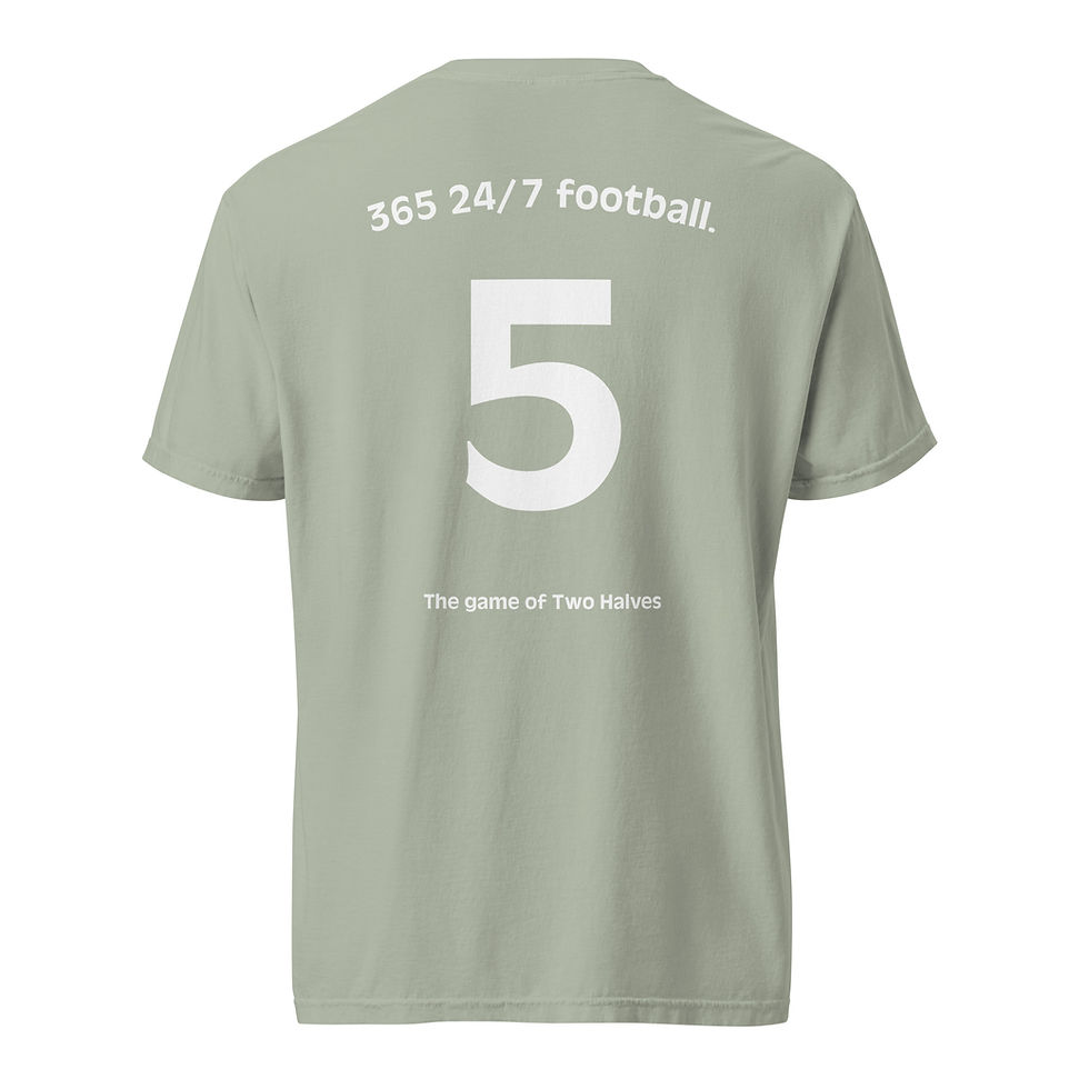 Thumbnail: Adult t-shirt - 365 24/7 football (#5)