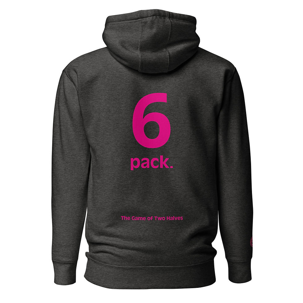 Thumbnail: Unisex Hoodie - 6 pack (#6) - pink embroidery