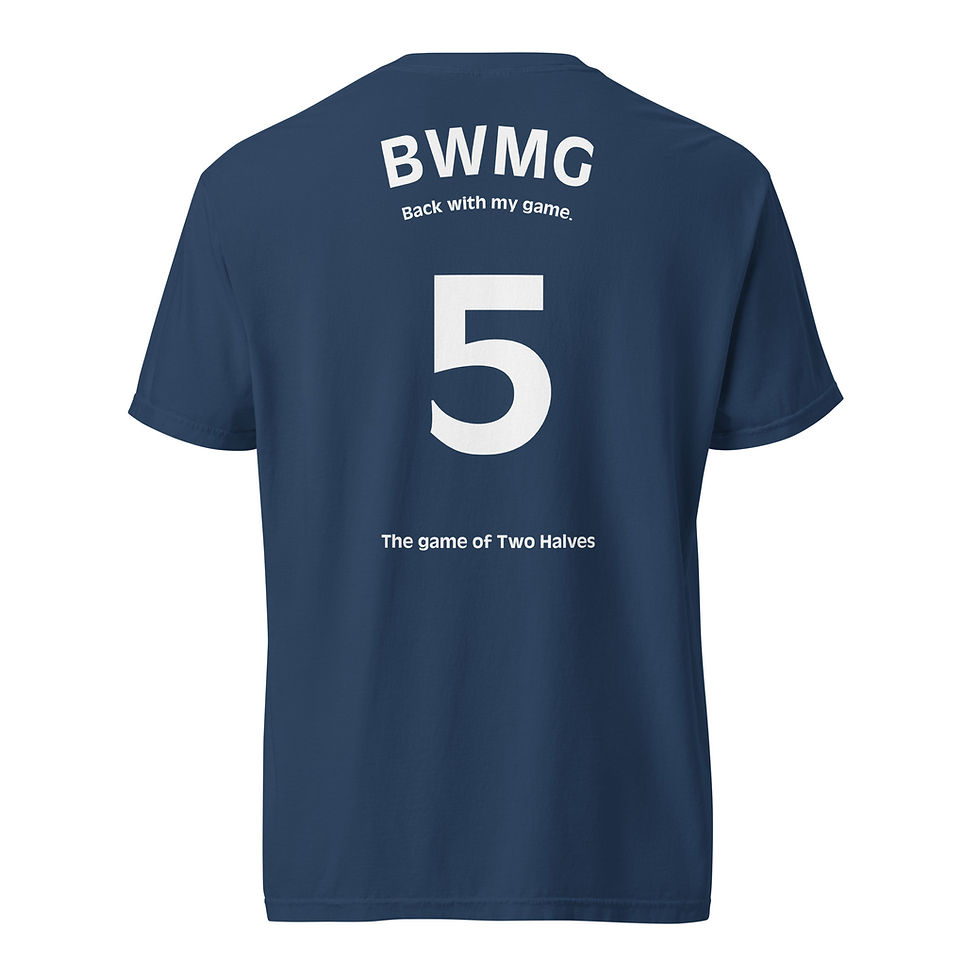 Thumbnail: Adult t-shirt - BWMG <back with my game> (#5)