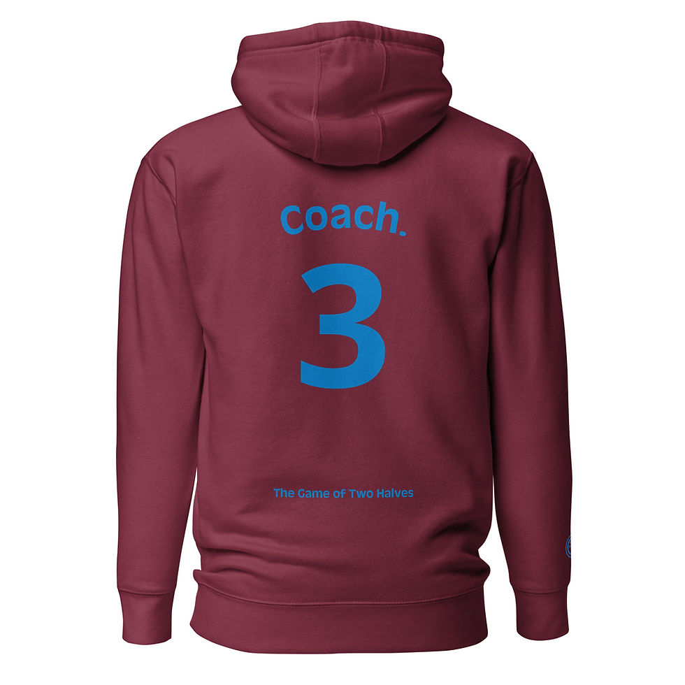 Thumbnail: THE GAME OF TWO HALVES hoodie