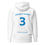 Thumbnail: Unisex Hoodie - Legend of football (#3) - blue embroidery
