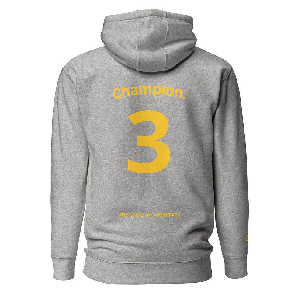 Thumbnail: THE GAME OF TWO HALVES hoodie