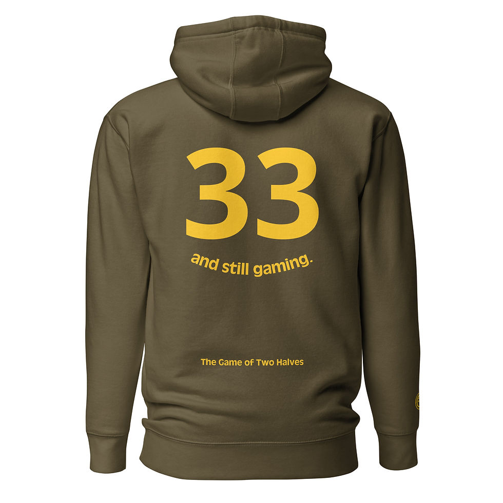 Thumbnail: THE GAME OF TWO HALVES hoodie
