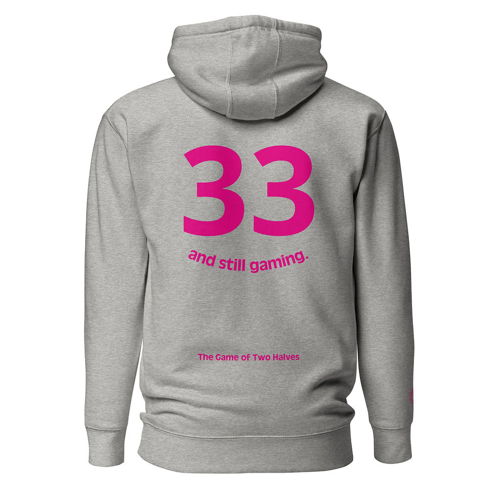 Thumbnail: THE GAME OF TWO HALVES hoodie