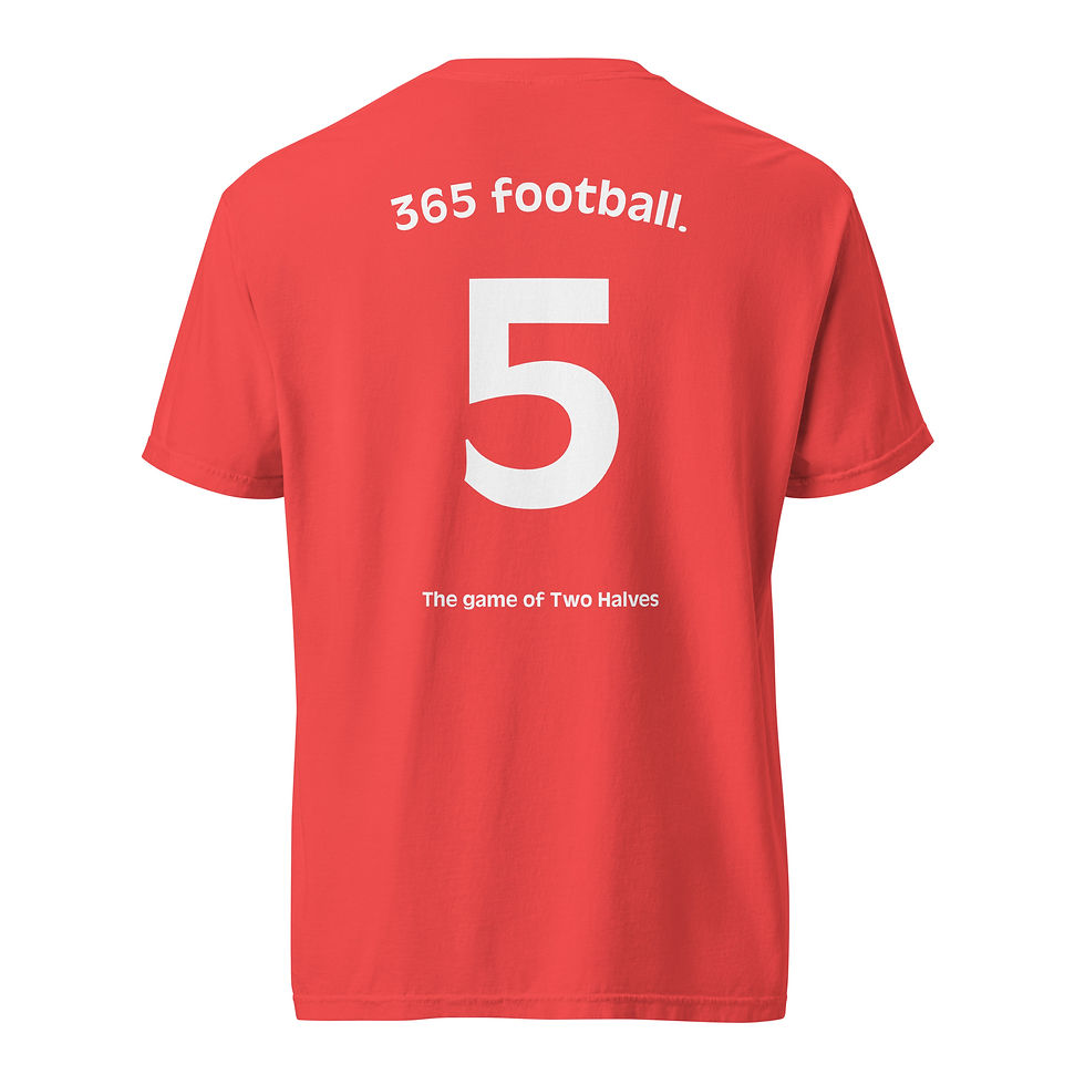 Thumbnail: Adult t-shirt - 365 football (#5)