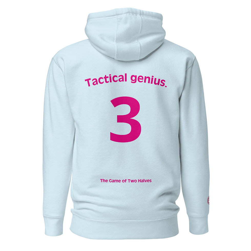 Thumbnail: Unisex Hoodie - Tactical genius (#3) - pink embroidery