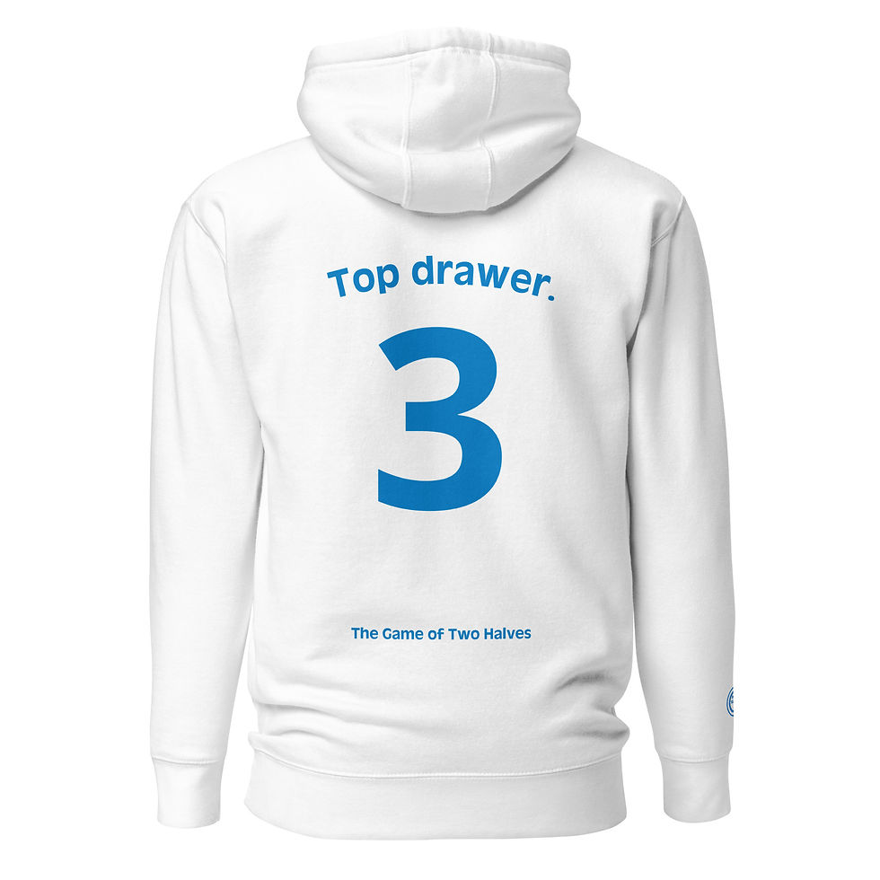 Thumbnail: THE GAME OF TWO HALVES hoodie