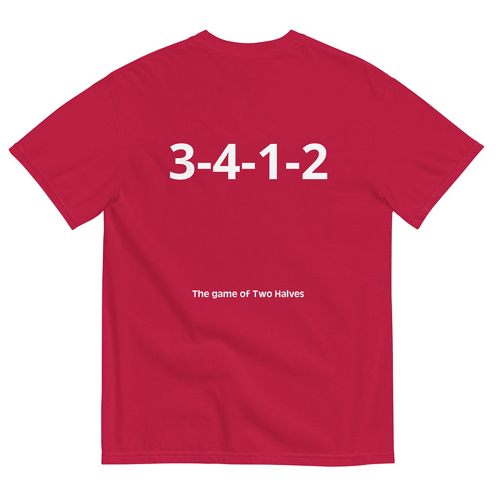 Thumbnail: THE GAME OF TWO HALVES t-shirt