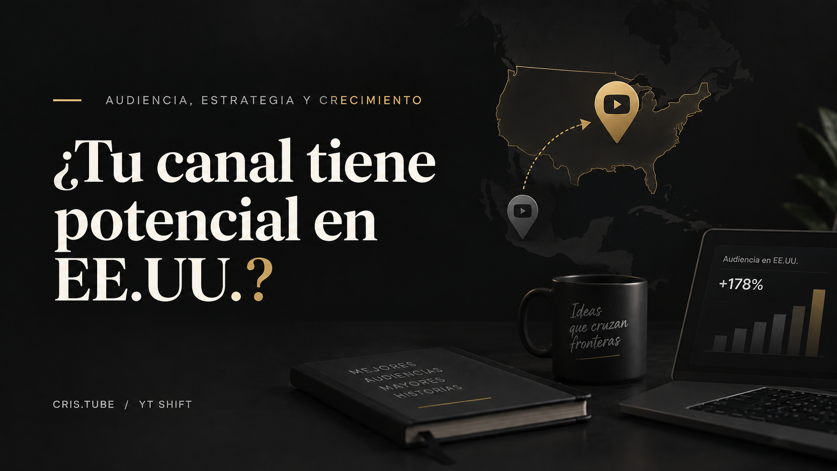 Portada editorial sobre el potencial de un canal de YouTube en Estados Unidos