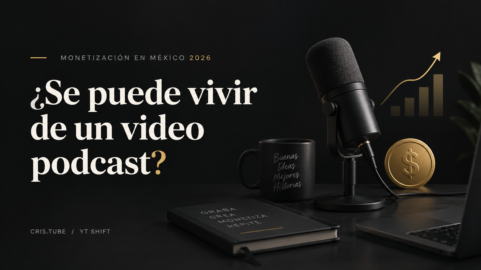Portada editorial sobre monetización de video podcast en México