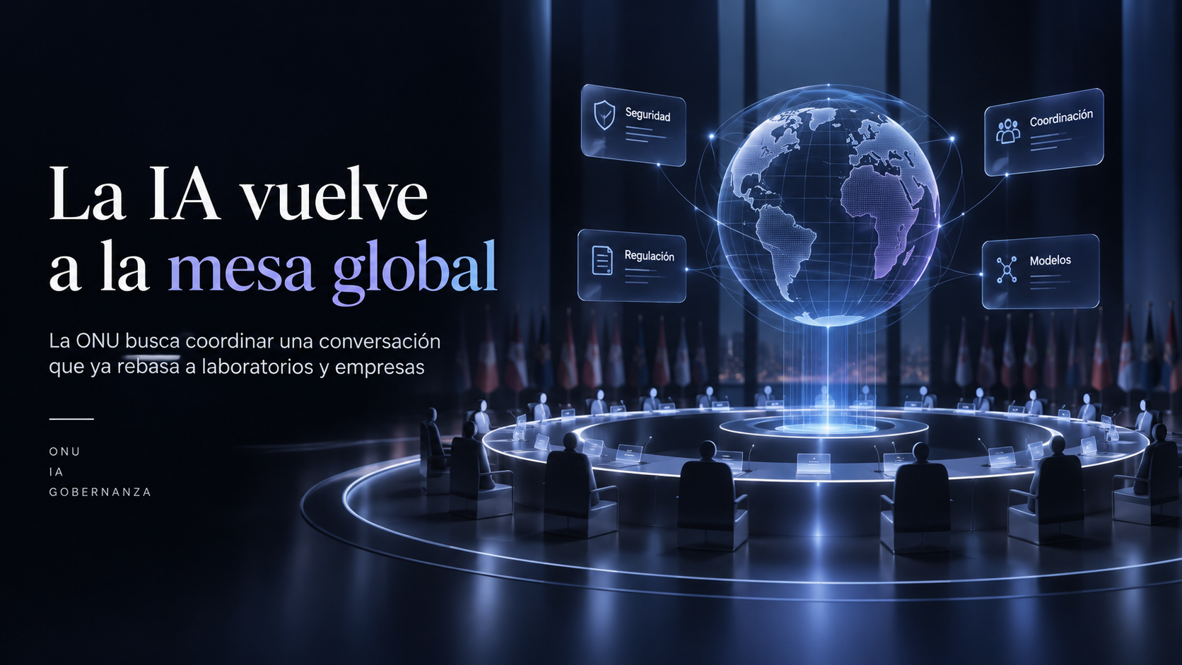 Gobernanza global de inteligencia artificial en Naciones Unidas