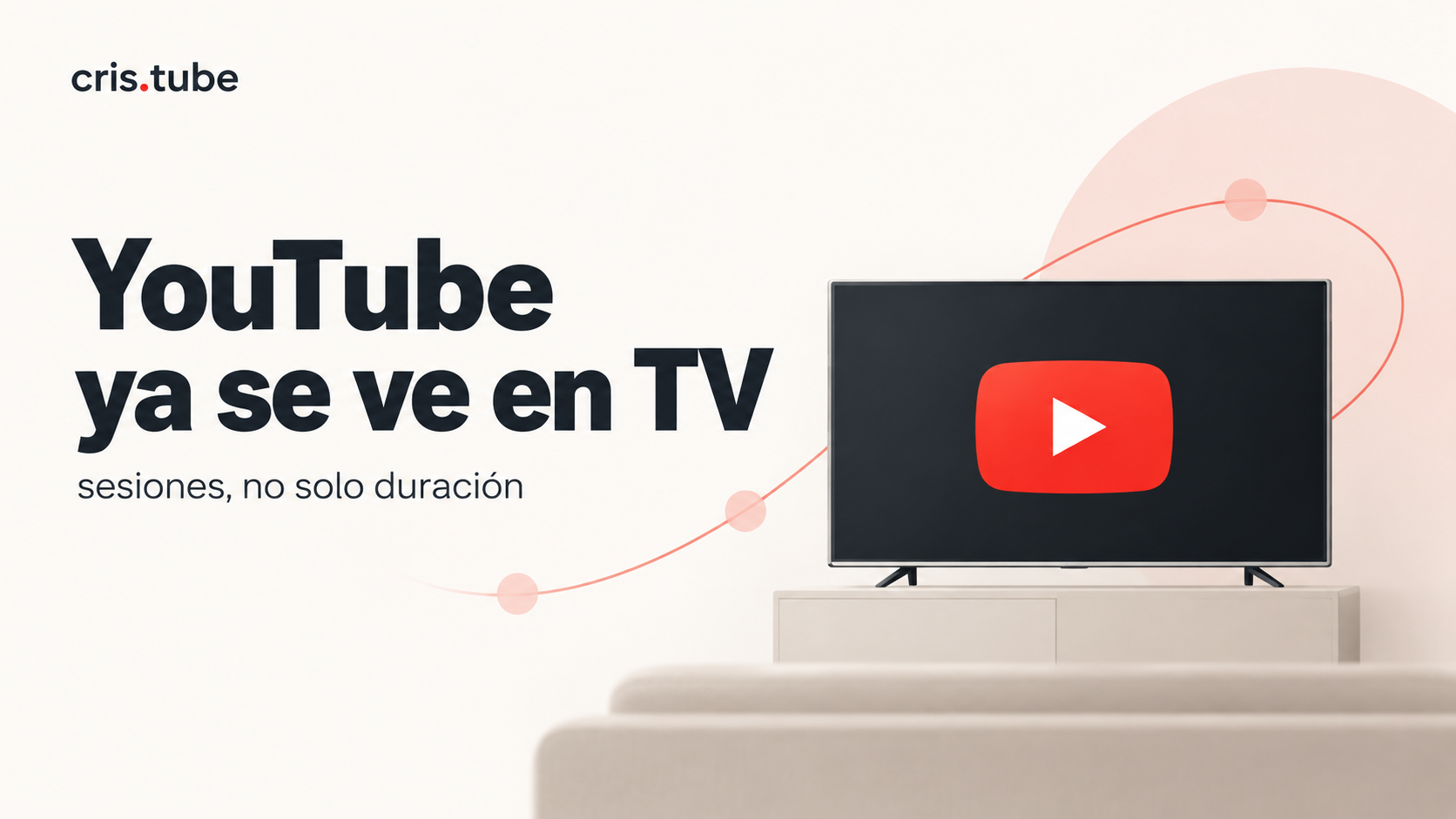 YouTube ya se ve en TV: sesiones de consumo y continuidad entre videos