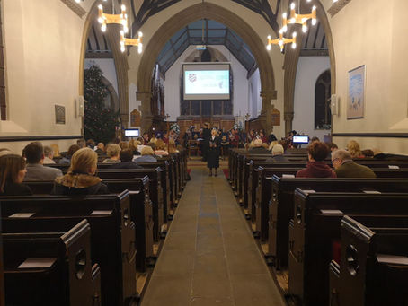 Over £650 raised at Carol Concert