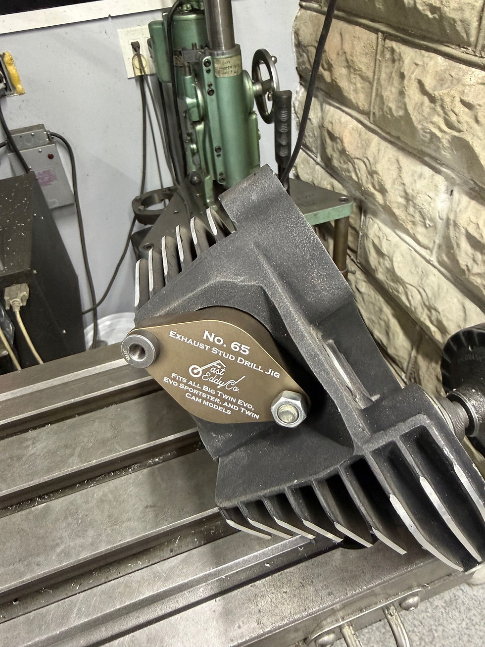 Thumbnail: No. 65 Exhaust Stud Drill Jig