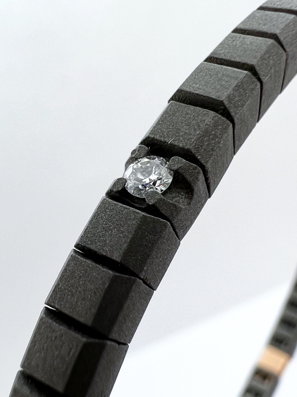 Miniatura: Tennis diamanti white