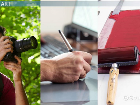 Explore the different varieties of visual art