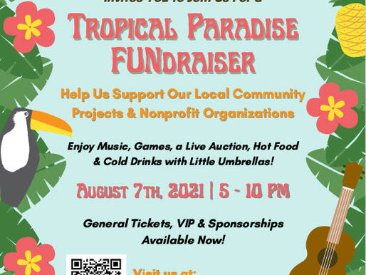 Tropical Paradise FUNdraiser Update