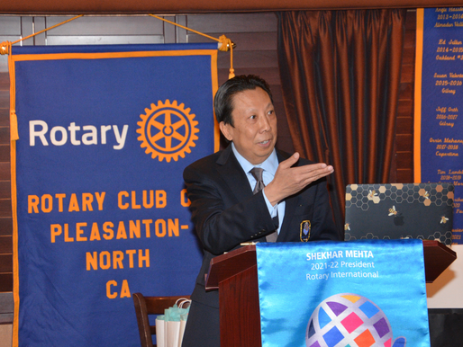 District 5170 Gov. Richard Flanders Addresses PNR, His Home Club