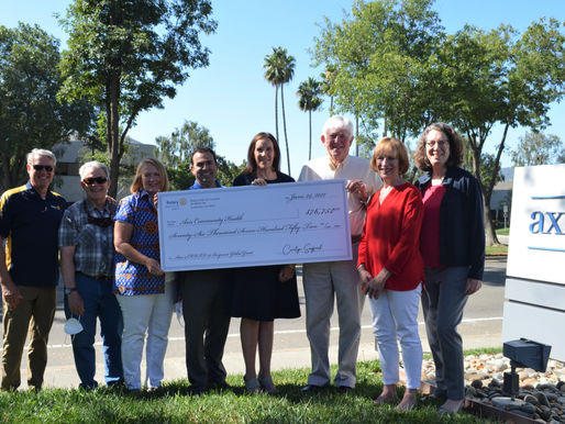 Rotary Clubs Assist Axis Community Health’s COVID-19 Response