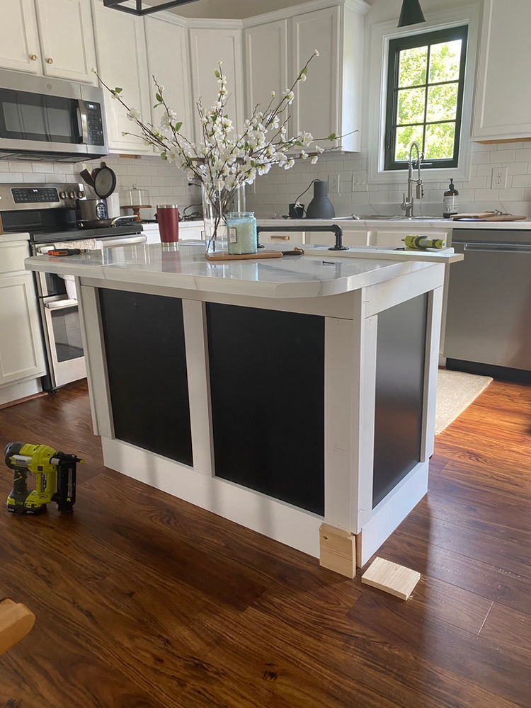 DIY Kitchen Island Update