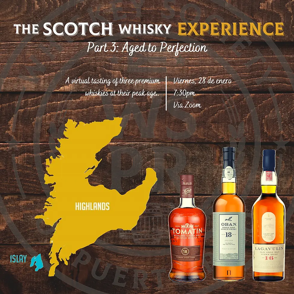 The Scotch Whisky Experience Part 3: Aged to Perfection