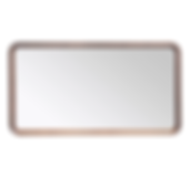 Mirror Vela 55" Walnut