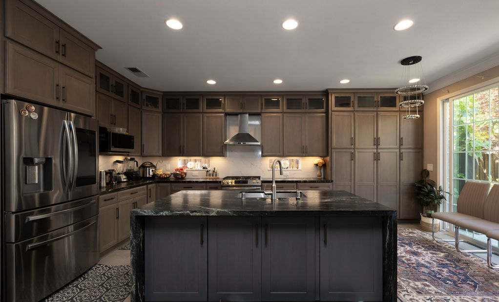 Sage Castle Kitchen Cabinet