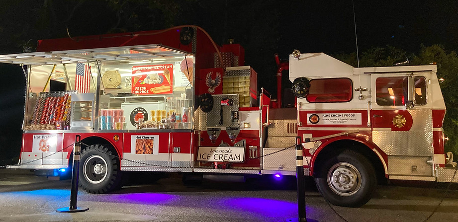 Ice Cream Dessert Fire Truck 