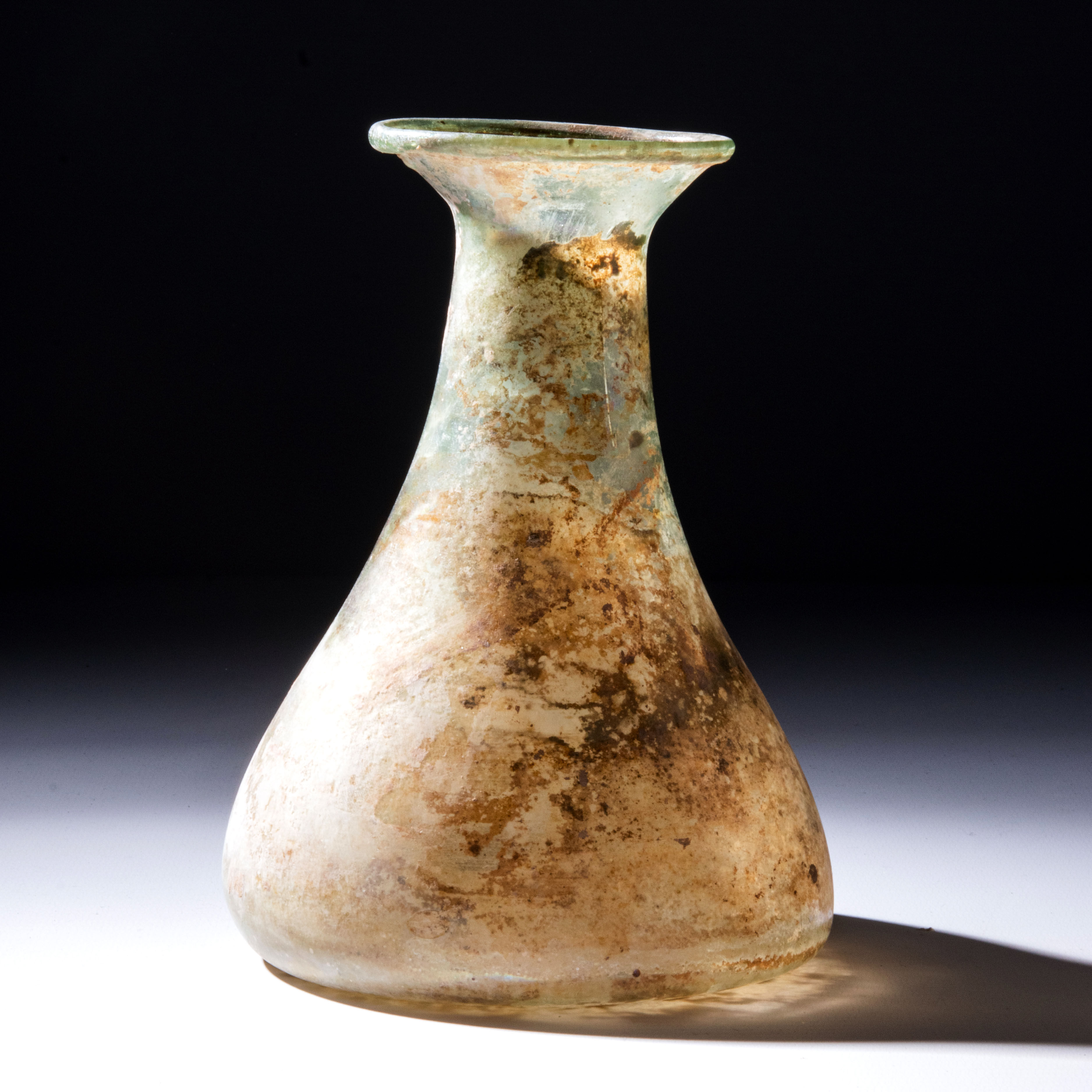 ROMAN GLASS FLASK
