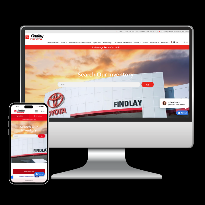 Toyota Web Design