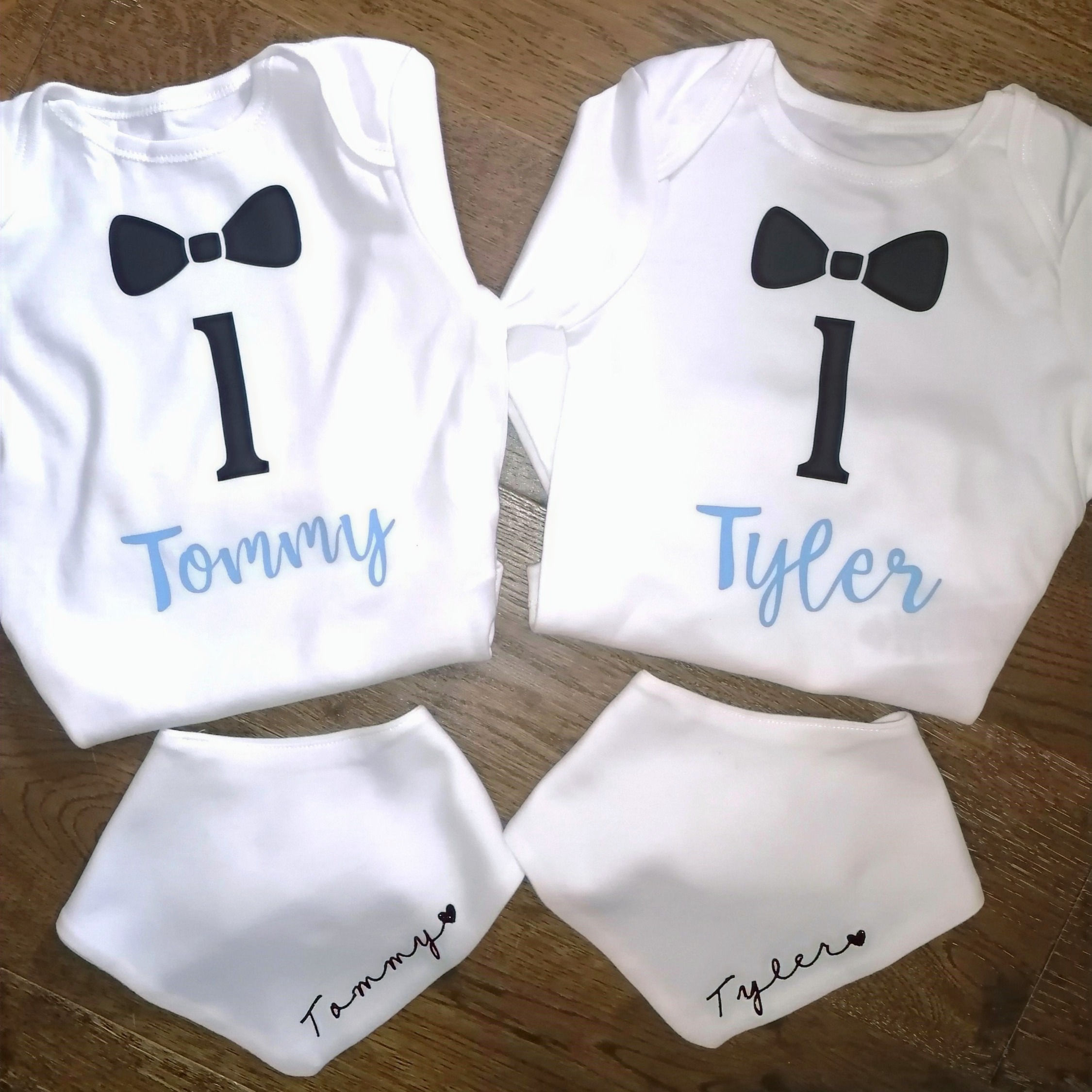The Bow Tie Set: Vest & Bib