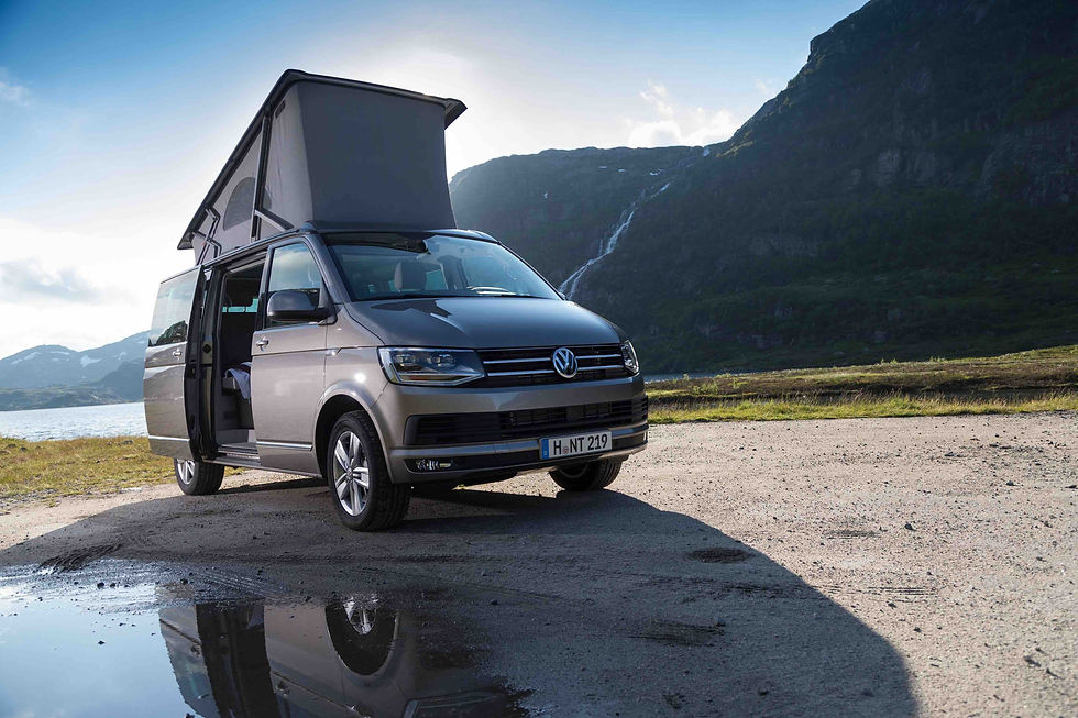 Camper VW California 4x4 ideal para visitar Islandia durante el invierno