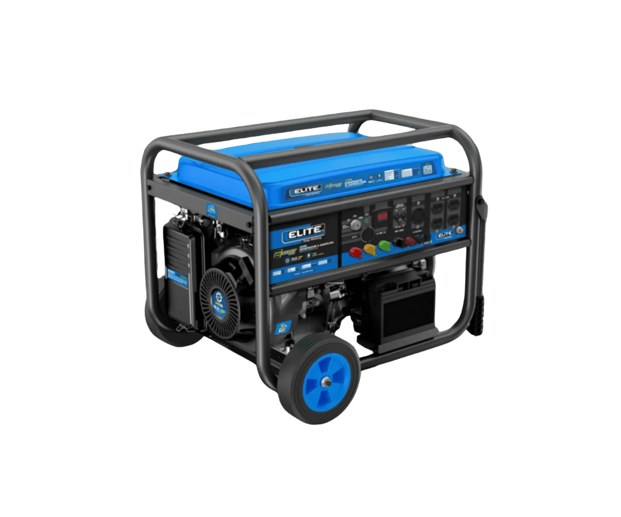 Generador electrico a gasolina 7,500W 110/220V ELITE
