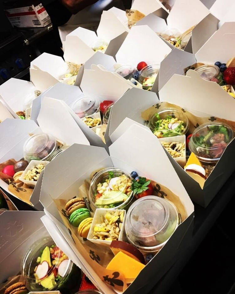 Arranged Food and Objects