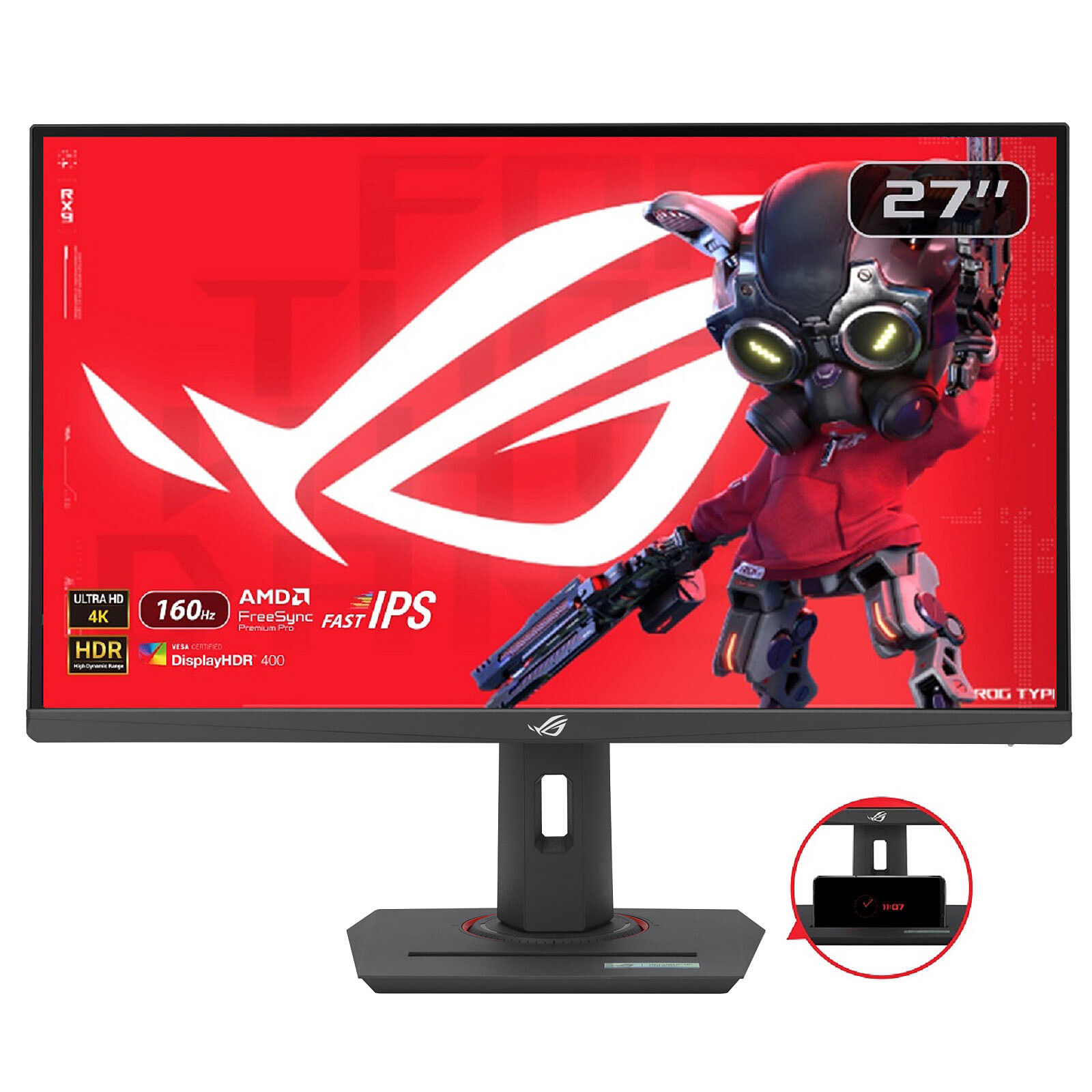 ASUS ROG Strix XG27ACS USB Type-C 180Hz 1ms Fast IPS