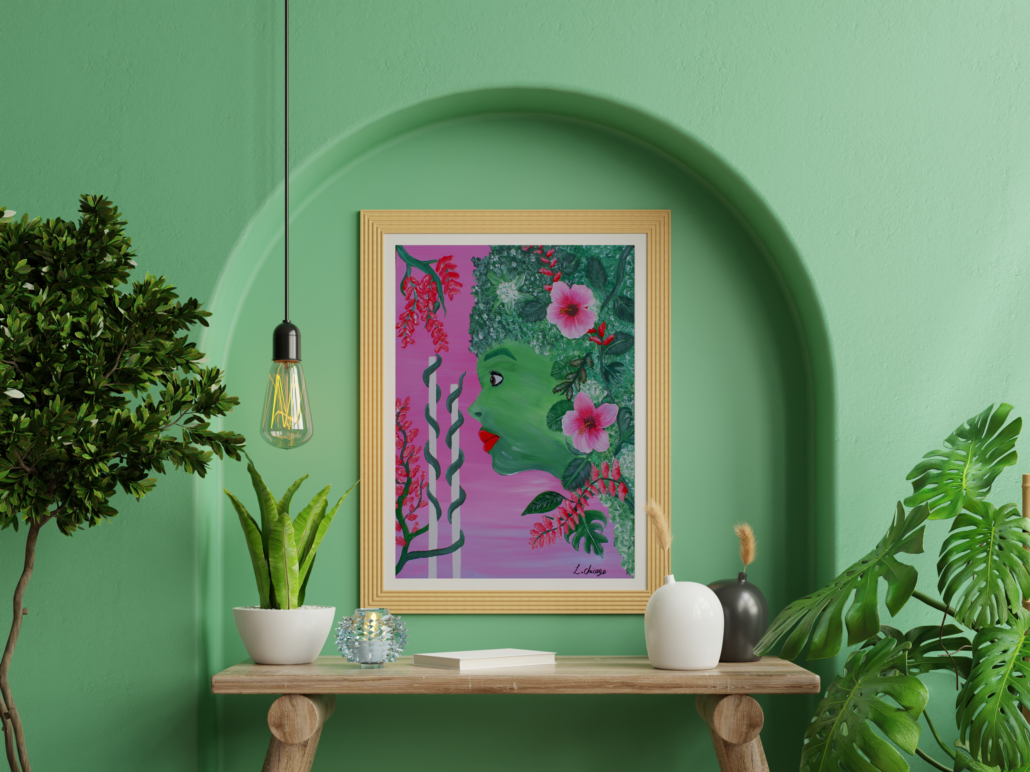 One with Nature Print