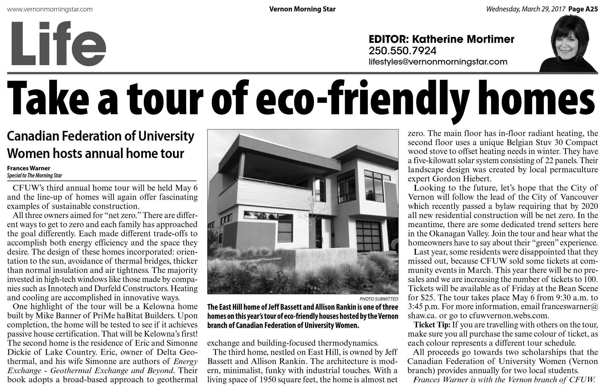 Eco-friendly values.