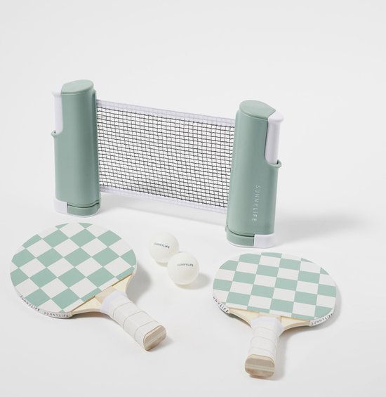 Tennis de table damier Sunny life